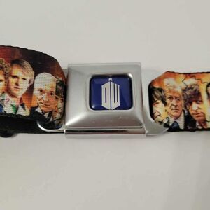 Doctor Who Buckle-Down Seatbelt Belt with TARDIS Buckle